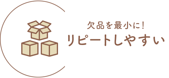 リピートしやすい